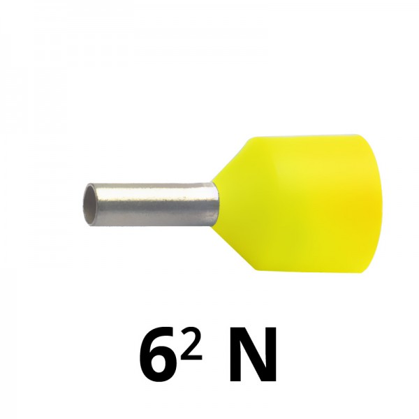 AEH isol. 6² N für kurzschl. Leitungen