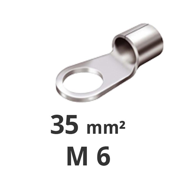 Ringkabelschuh unisoliert 35²/M 6