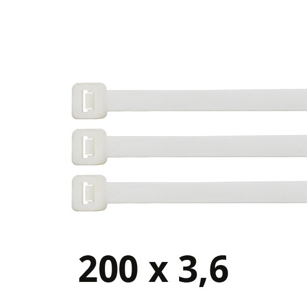 Kabelbinder 200 x 3,6 mm