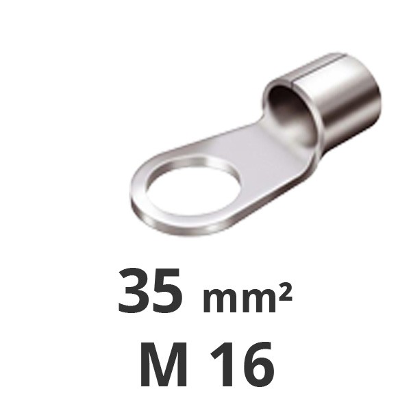 Ringkabelschuh unisoliert 35²/M16