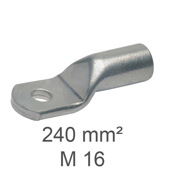 Rohrkabelschuh 240²/M16 mit schmalen
