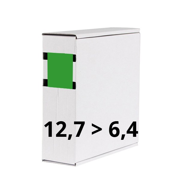 Schrumpfschlauchbox 12,7 grün