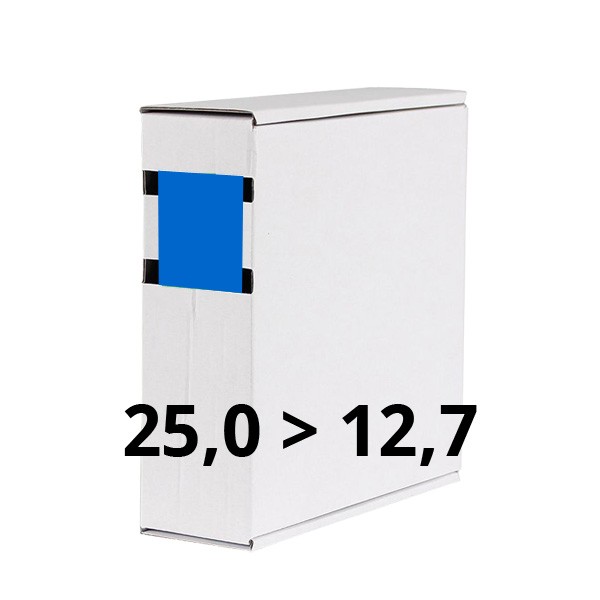 Schrumpfschlauchbox 25,4 blau