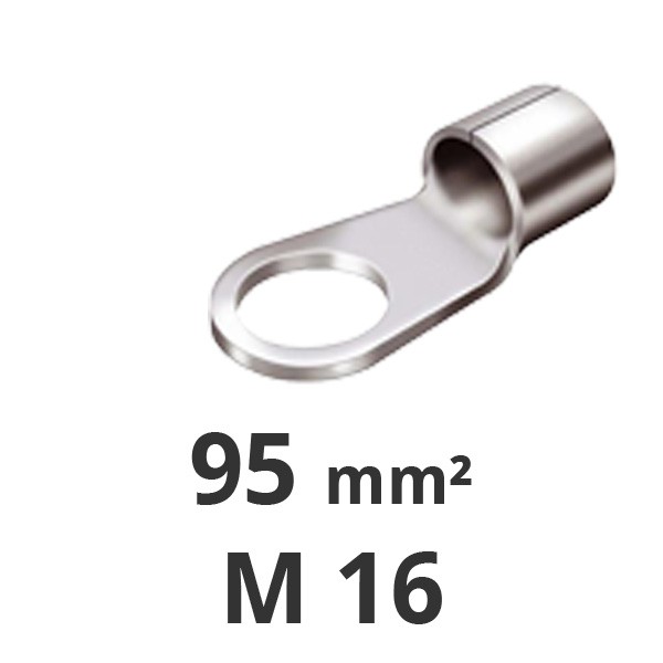 Ringkabelschuh unisoliert 95²/M16