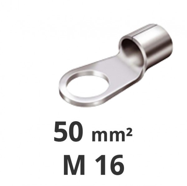 Ringkabelschuh unisoliert 50²/M16