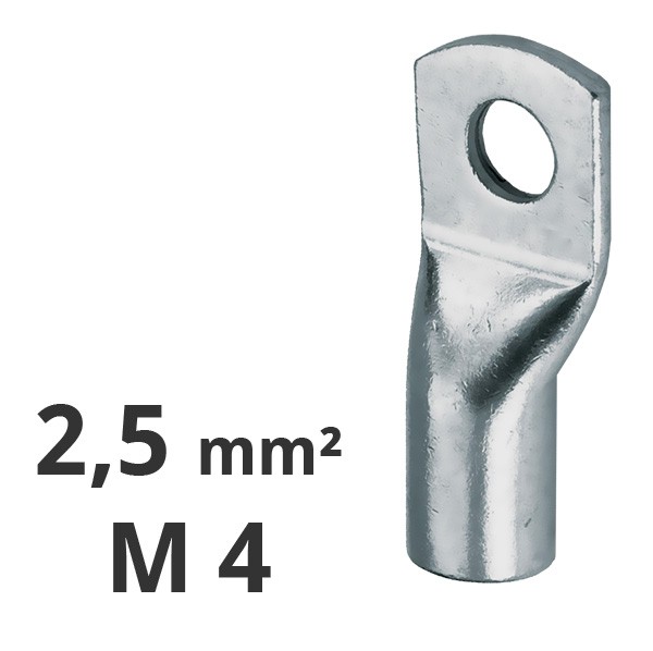 Rohrkabelschuh 2,5² / M 4