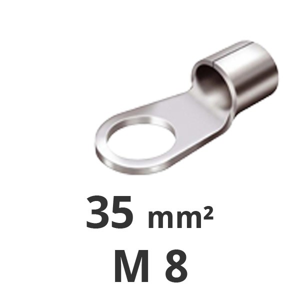 Ringkabelschuh unisoliert 35²/M 8