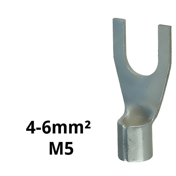 Gabelkabelschuh unisol. 4- 6²/M5