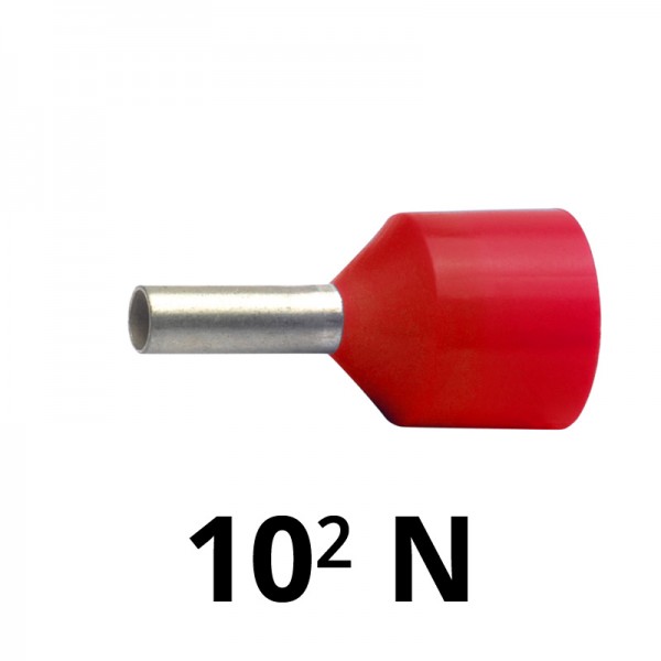 AEH isol. 10² N für kurzschl. Leitungen