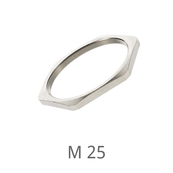 Gegenmutter Messing M 25x1,5