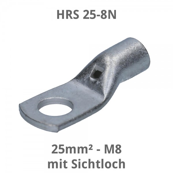 Rohrkabelschuh HRS 25²-8N