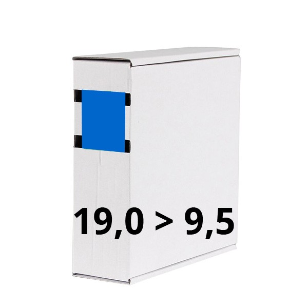 Schrumpfschlauchbox 19,1 blau