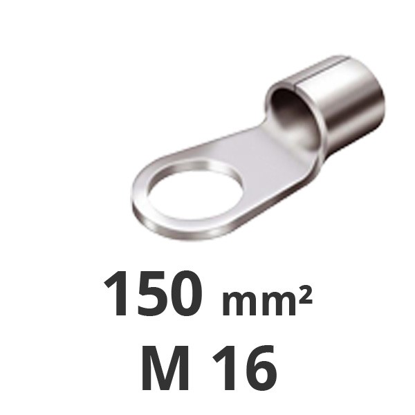Ringkabelschuh unisoliert 150²/M16